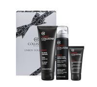 Collistar Cofanetto Uomo Rasatura & Detersione, Schiuma da Barba 75 ml + Gel Detergente Energizzante 30 ml + Mini Gel Doccia Tonificante 100 ml