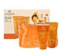 Collistar crema abbronzante viso/corpo SPF30+doccia shampoo doposole+pochette