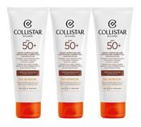 Collistar Crema Corpo Solare Protezione Correttiva SPF 50+ 3x100 ml