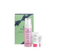 Collistar Cofanetto Viso Idroattiva+ con Mousse Detergente Lenitiva 180ml + Crema Idratazione Profonda 25ml + Hydro-Gel Occhi 5ml - Idratante, Lenitivo, Naturale