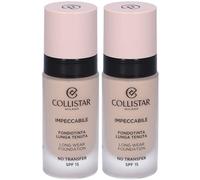 Collistar Impeccabile Fondotinta Lunga Tenuta 1n Avorio 2x30 ml