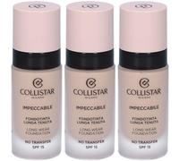 Collistar Impeccabile Fondotinta Lunga Tenuta 1n Avorio 3x30 ml