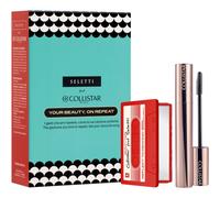 Collistar Cofanetto Regalo Donna Make-Up Occhi, Specchietto Seletti | Infinito Mascara 01 Extra Nero 7.5ml, Lunghezza Estrema + Specchio da Borsa Seletti