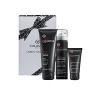 Collistar Kit Uomo Gel Doccia Tonificante Shiuma da barba e gel detergente viso