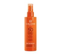 Collistar Latte Spray Abbronzante Idratante SPF 50, Protezione Solare Viso e Cor