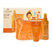 Collistar latte spray abbronzante SPF20 + doccia shampoo doposole + pochette