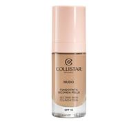 Collistar NUDO Second Skin Foundation SPF 15 fondotinta idratante illuminante effetto lisciante colore 3R Naturale Rosato 30 ml