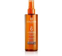 Collistar Olio Secco Superabbronzante Idratante SPF 6, Olio Spray per Viso, Corp