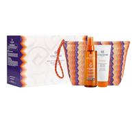 Collistar Cofanetto Regalo Solare, Olio Secco Superabbronzante SPF 6 200ml + Balsamo Doposole Idratante 100ml, Abbronzatura Intensa e Dorata, Con Pochette