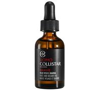 Collistar Uomo Face and Beard Oil olio nutriente per viso e barba 30 ml