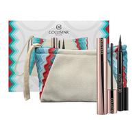 Collistar set donna mascara allungante + eyeliner Infinito + pochette