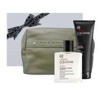 Collistar set uomo gel doccia tonificante + dopobarba + borsello The Bridge