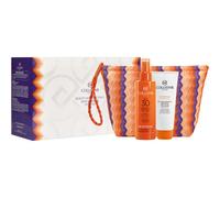 Collistar Cofanetto Regalo Solare SPF30, Latte Spray Abbronzante Idratante 200ml + Balsamo Doposole 100ml, Protezione Alta, Abbronzatura Uniforme, Con Pochette