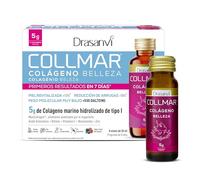Collmar Bellezza Collmar| Collagene Idrolizzato|Riduzione delle rughe| Pelle rivitalizzata| Collagene marino, Acido Iauronico + Vit. C |Collagen Frutti della Foresta |8 Shots 50 ml DRASANVI