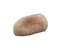 Collo Di Pelliccia Per Il Cappotto Invernale Decorazione Del Cappuccio Collo Di Pelliccia Di Pelliccia Donna Scialle Di Pelliccia Da Uomo Sciarpa Di Pelliccia Calda Di Lusso Di Grandi Dimensioni