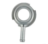 Collo di riempimento del liquido di raffreddamento del radiatore in acciaio OD da 43 mm con coperchio ugello in alluminio per auto camion sistema di raffreddamento ingresso serbatoio acqua