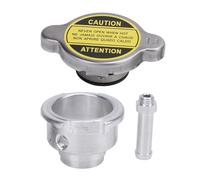 Collo di riempimento del radiatore saldato sul bocchettone di riempimento del liquido di raffreddamento in lega di alluminio ad alte prestazioni con tappo 1,1 bar 30 mm per la