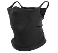 Collo Gaiter, protezione per il viso con orecchie e loops, traspirante antivento e collo avvolgente per pesca, ciclismo, sport all'aria aperta bandana 6,89 pollici, Nero , Se référer au descriptif