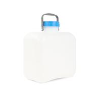 Collo Largo Lattine Wamovo 16 Litro Bianco Manico Tappi din 96 per Ruolotte