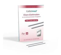 Colloimed Elettrodi in ferro 1 coppia per Colloimed CM2000 2 mm x 80 mm (Fe 2 x 80)