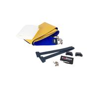 Colltex - Pelli di foca da tagliare - Sad Todi Mix Étrier Hexagon + Camlock À Monter Up To 195 - Taglia 130 mm - Blu