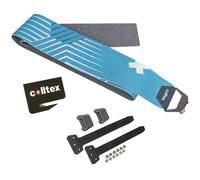 Colltex - Pelli scialpinismo - Sad Todi Mix Étrier Hexagon + Camlock À Monter - Blu Blu 120 mm