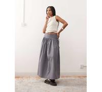 COLLUSION - Gonna lunga a quadri-Blu L