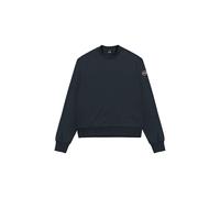 Colmar 8232 Felpa Uomo Pullover in Cotone Maniche Lunghe Ruggine