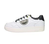 Colmar Austin Battle White-Black-Military Green 086 Tg 45, Scarpe da Ginnastica Unisex-Adulto, EU