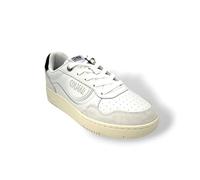Colmar Austin Look White-Black 078 Tg 44, Scarpe da Ginnastica Unisex-Adulto, Bianco e Nero, EU