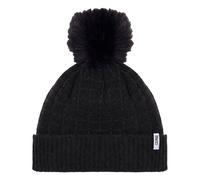 Colmar - Berretto con pon pon foderato in pile - Ladies Hat Ski Black - Nero