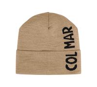 Colmar - Cappello a revers - Men Beanie Crumble Black per Uomo in Lana Vergine - Beige