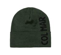 Colmar - Cappello a revers - Men Beanie Woodland Black in Lana Vergine - Verde