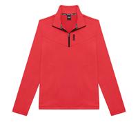 Colmar Felpa da Sci in Pile Mezza Zip Rossa da Donna L Rosso