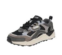 Colmar Garner - Sneakers In Suede E Mesh Nero - Uomo Scarpe Sneakers Casual