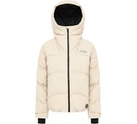Colmar - Giacca da sci in piuma naturale e impermeabile - Ladies Down Jacket Ski Cozy Chic Incense Incense in Softshell - Taglia 38 FR - Beige