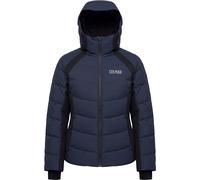Colmar - Giacca da sci in piumino naturale e impermeabile - Ladies Down Jacket Ski Shaping Navy Blue Black in Softshell - Taglia 38 FR - Blu navy