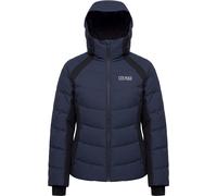 Colmar - Giacca da sci in piumino naturale e impermeabile - Ladies Down Jacket Ski Shaping Navy Blue Black in Softshell - Taglia 36 FR - Blu navy