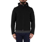 Colmar Giubbotto Uomo Softshell con Cappuccio e Interno in Pile 1130 8034118688395-46 Nero 46