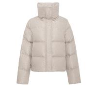 PIUMINO CON COLLO ALTO ANIMALIER DONNA COLMAR ORIGINALS Beige