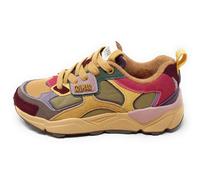Colmar scarpa donna Garner Flashy 128 khaki multicolore scamosciato mesh tecnico