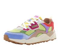 Colmar Scarpa Sportiva Verde Multicolore,Modello Donna Garner Flashy 142 Suola Chunky,Design Retro in Scamosciato (Verde-Multicolore, Sistema Taglie Calzature EU, Adulto, Donna, Numero, Media, 39)