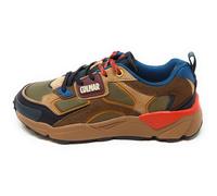 Colmar scarpa uomo Garner Wood 084 khaki multicolore scamosciato mesh tecnico