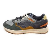 Colmar Scarpa Uomo Logan Effect 075 Grigio Multicolore,Sneaker con Suola amortizzante con Materiali di pregio Numero 44 EU