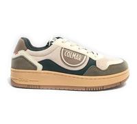 COLMAR Scarpe Uomo Sneaker Austin Suit 035 Pelle off White/Warm Gray/Bottle Green U25CO07 42