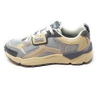 COLMAR Sneakers Sportive,Modello Scarpa Uomo Garner Grounds 097 Design retrò,Grigio e Beige,Suola in Gomma amortizzante (Grigio/Beige, Sistema Taglie Calzature EU, Adulto, Numero, Media, 44)