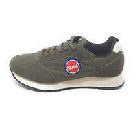 Colmar Travis One - Sneakers Basse In Suede Verde - Taglia 41 [27.2cm] Scarpe