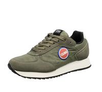 Colmar Travis One - Sneakers Basse In Suede Verde - Taglia 45 [29.9cm] Scarpe