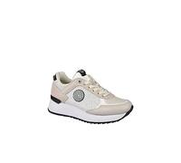 Colmar Travis Punk High Outsole White Bianco Scarpe Donna Sneakers Lacci 38