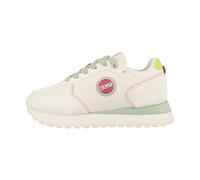 Colmar Travis Soft Sneaker Low Top Donna Scarpe Sportive in Pelle Bianca